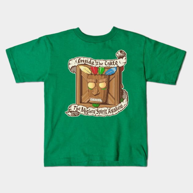 The Mighty Spirit Kids T-Shirt by Lithium